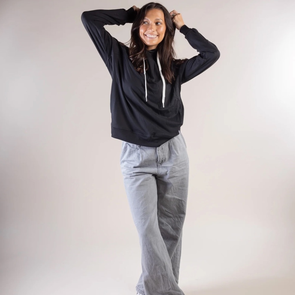 Feat Womens BlanketBlend Move Hoodie.